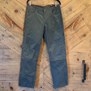 Kuhl Olive Zip-Off Pants 12 Reg